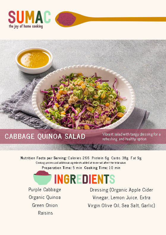 Cabbage Quinoa Salad