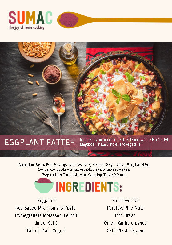 Eggplant Fatteh