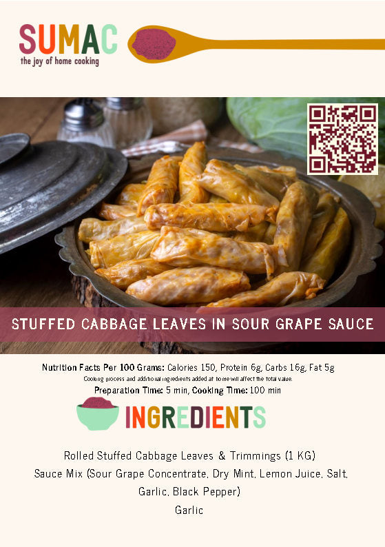 Stuffed Cabbage Leaves in Sour Sauce