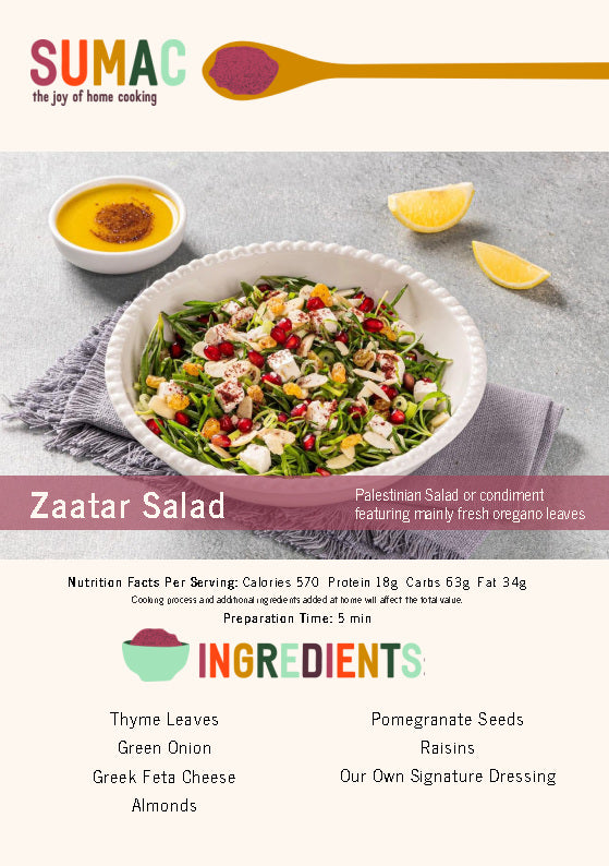 Zaatar Salad
