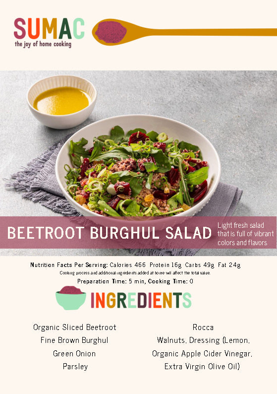 Beetroot Burghul Salad