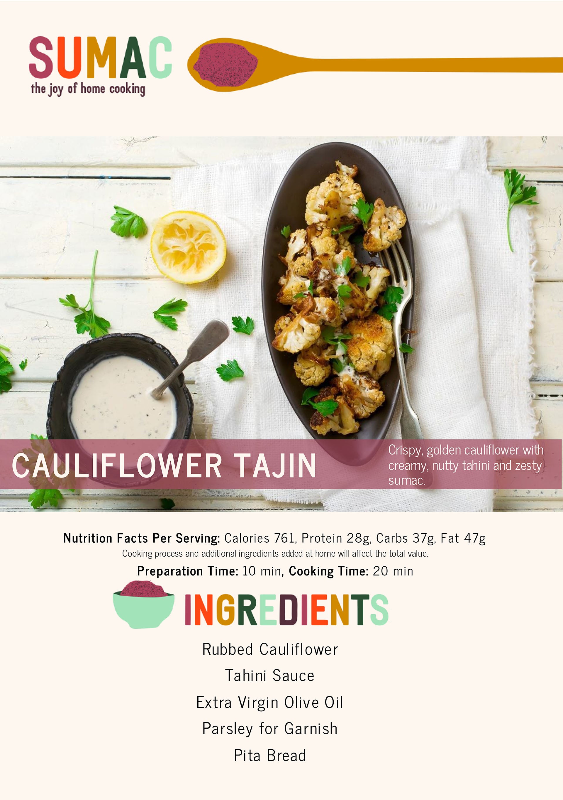 Cauliflower Tajin