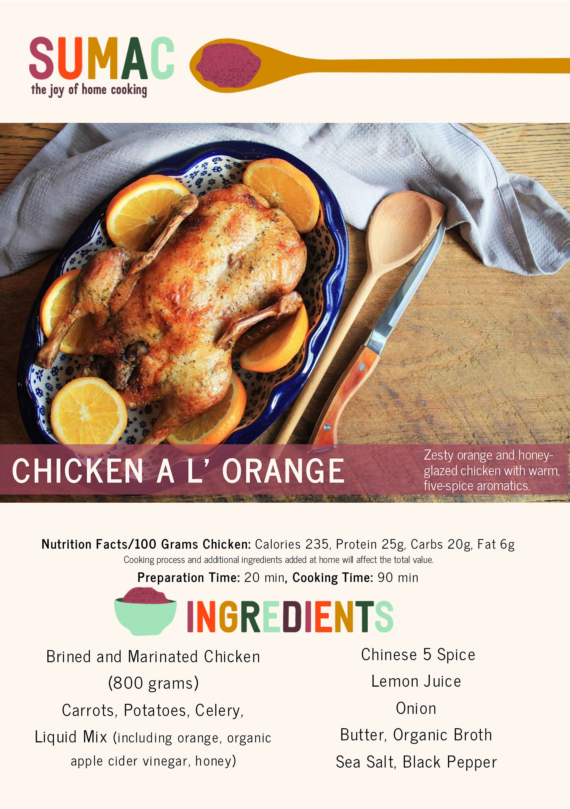 Chicken a l’ Orange