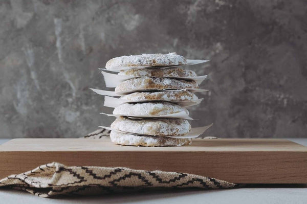 Walnut Cookies with Cardamom and Rose Water by Chef Abeer Allouz