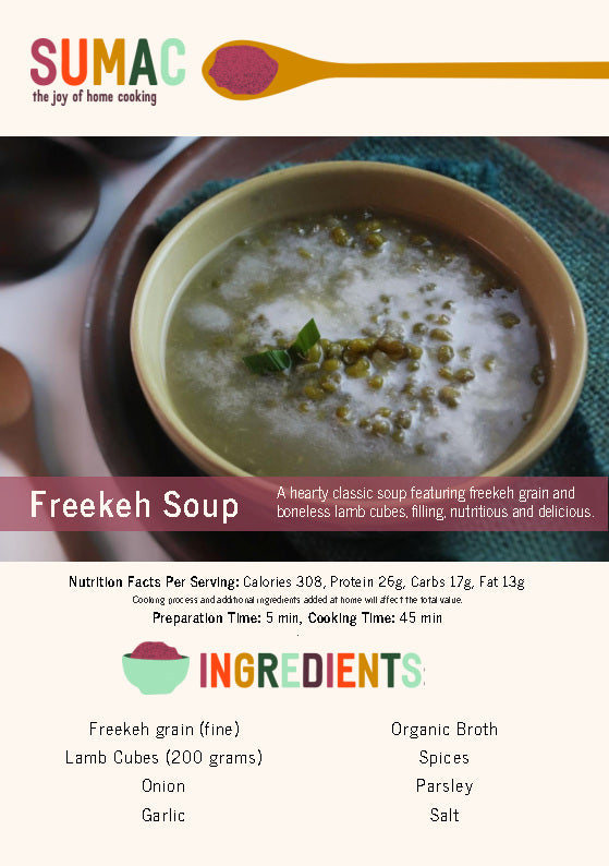 Freekeh Soup