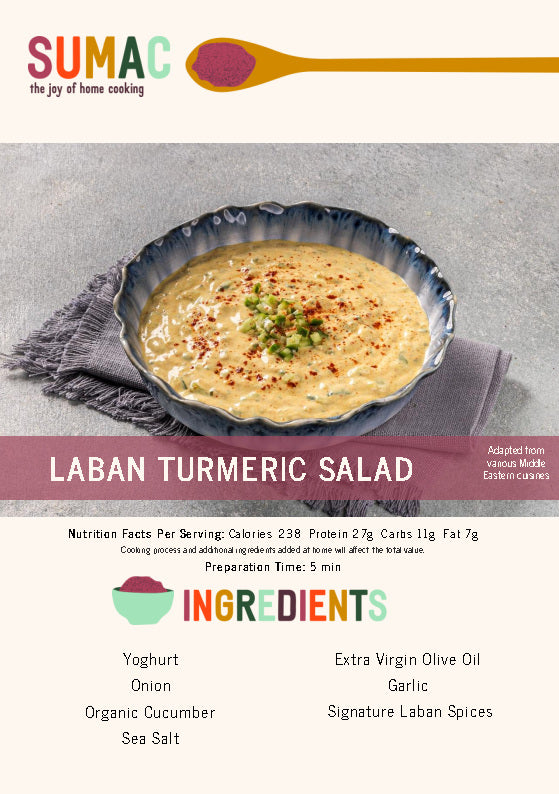 Laban Turmeric Salad