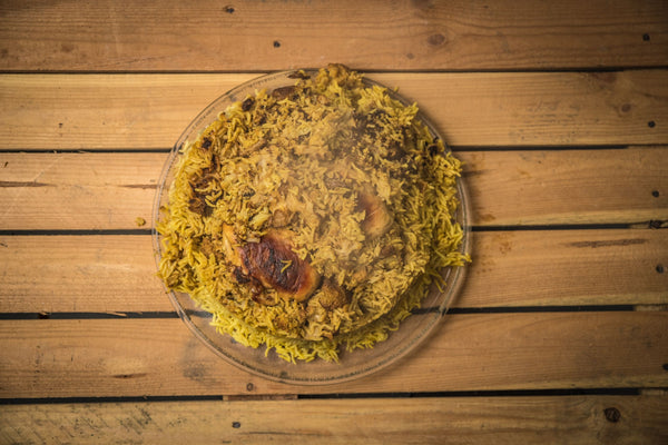 Makloubeh Cauliflower with Chicken