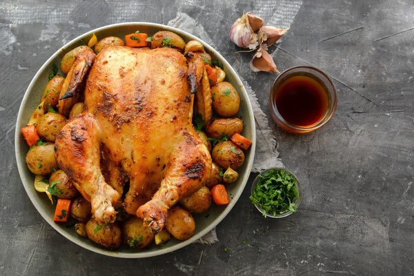 Maple Roast Chicken & Veggies