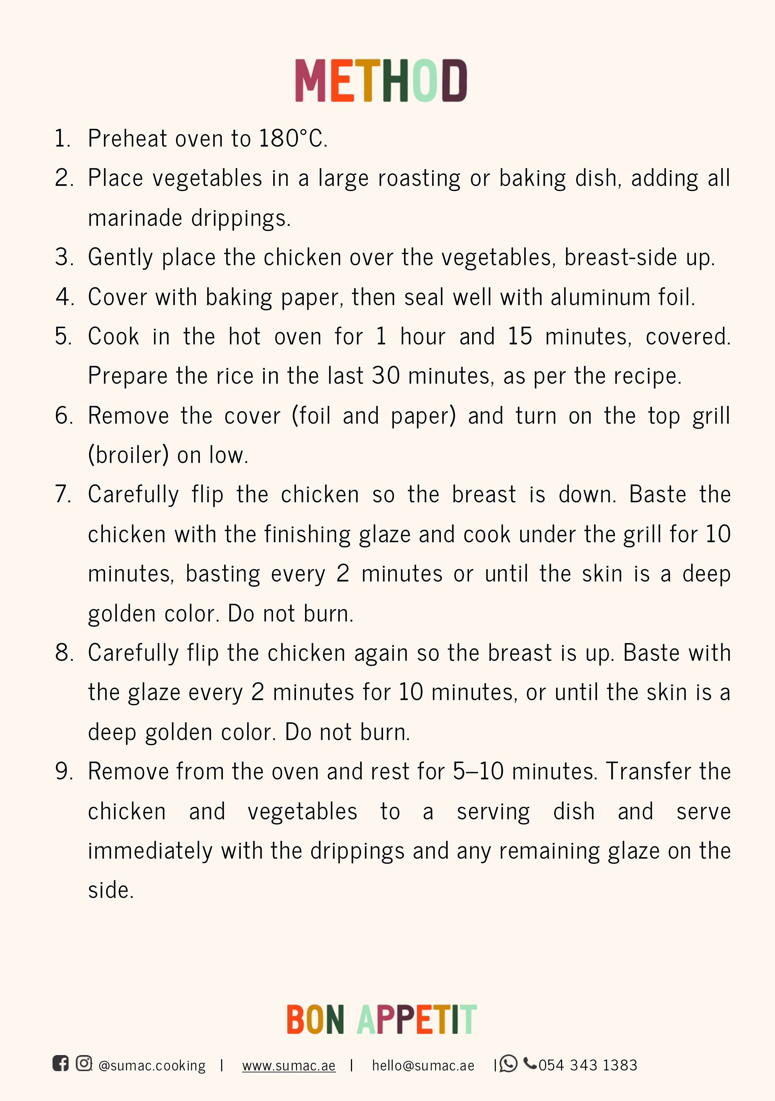 Maple Roast Chicken & Veggies