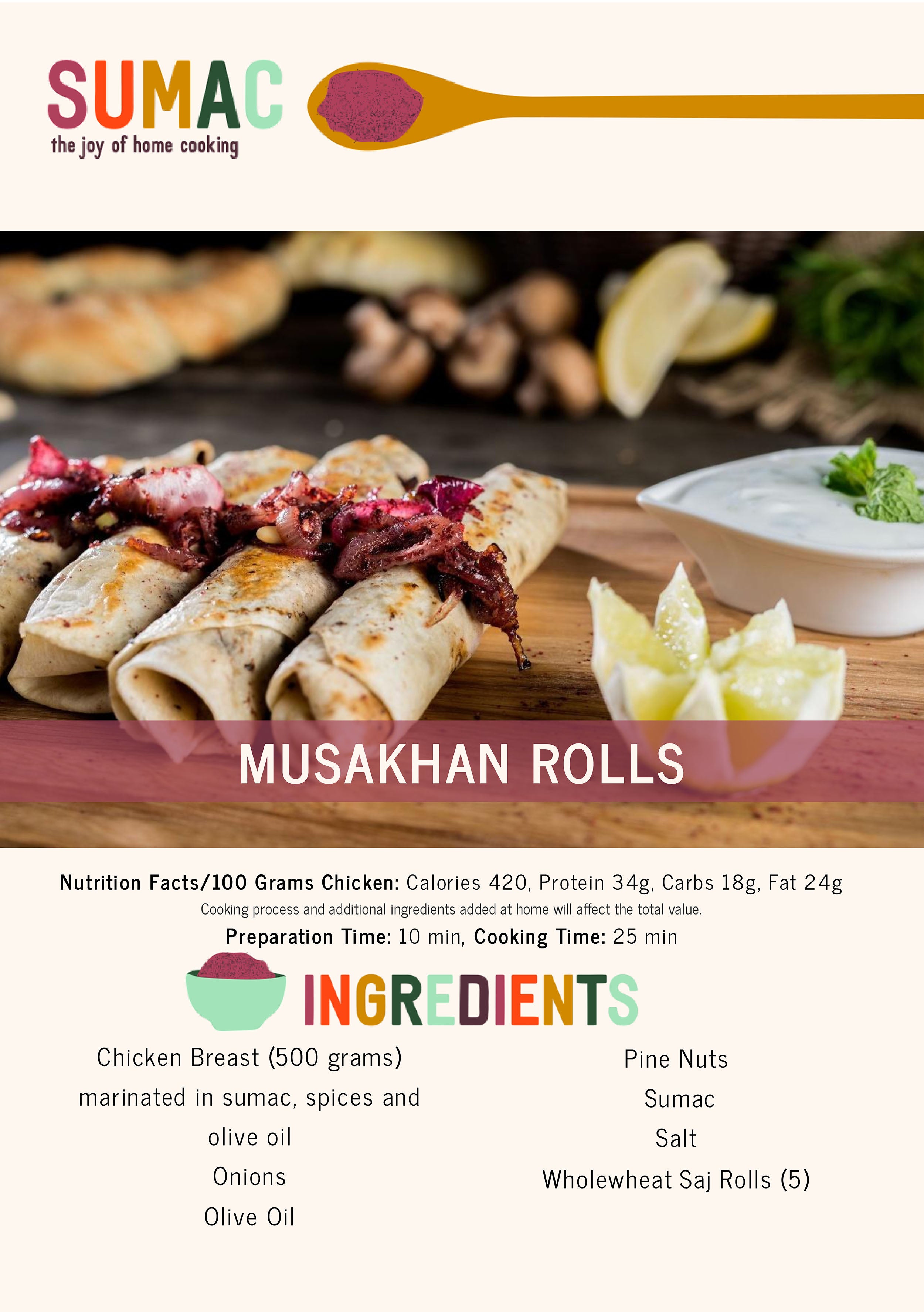 Musakhan Rolls
