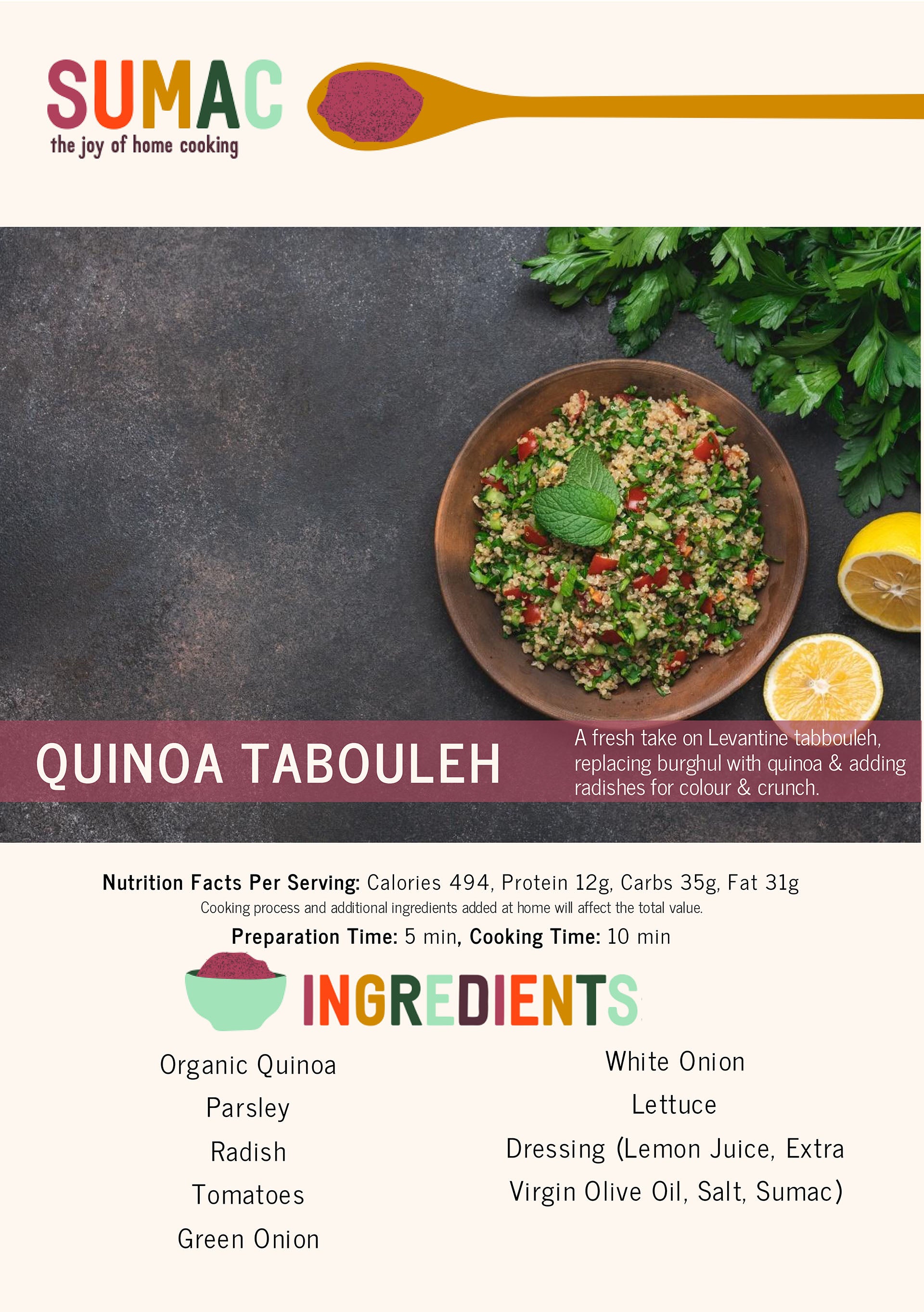 Quinoa Tabouleh