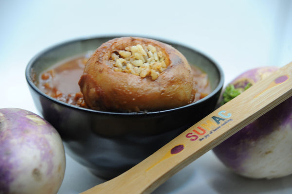 Stuffed Turnips in Tamarind Sauce by Teeta Mufida