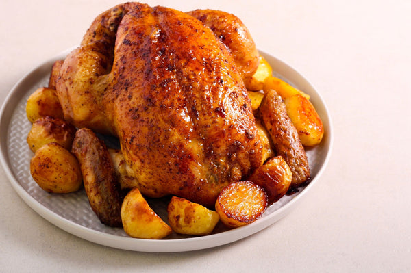 Stuffed Chicken with Veggies