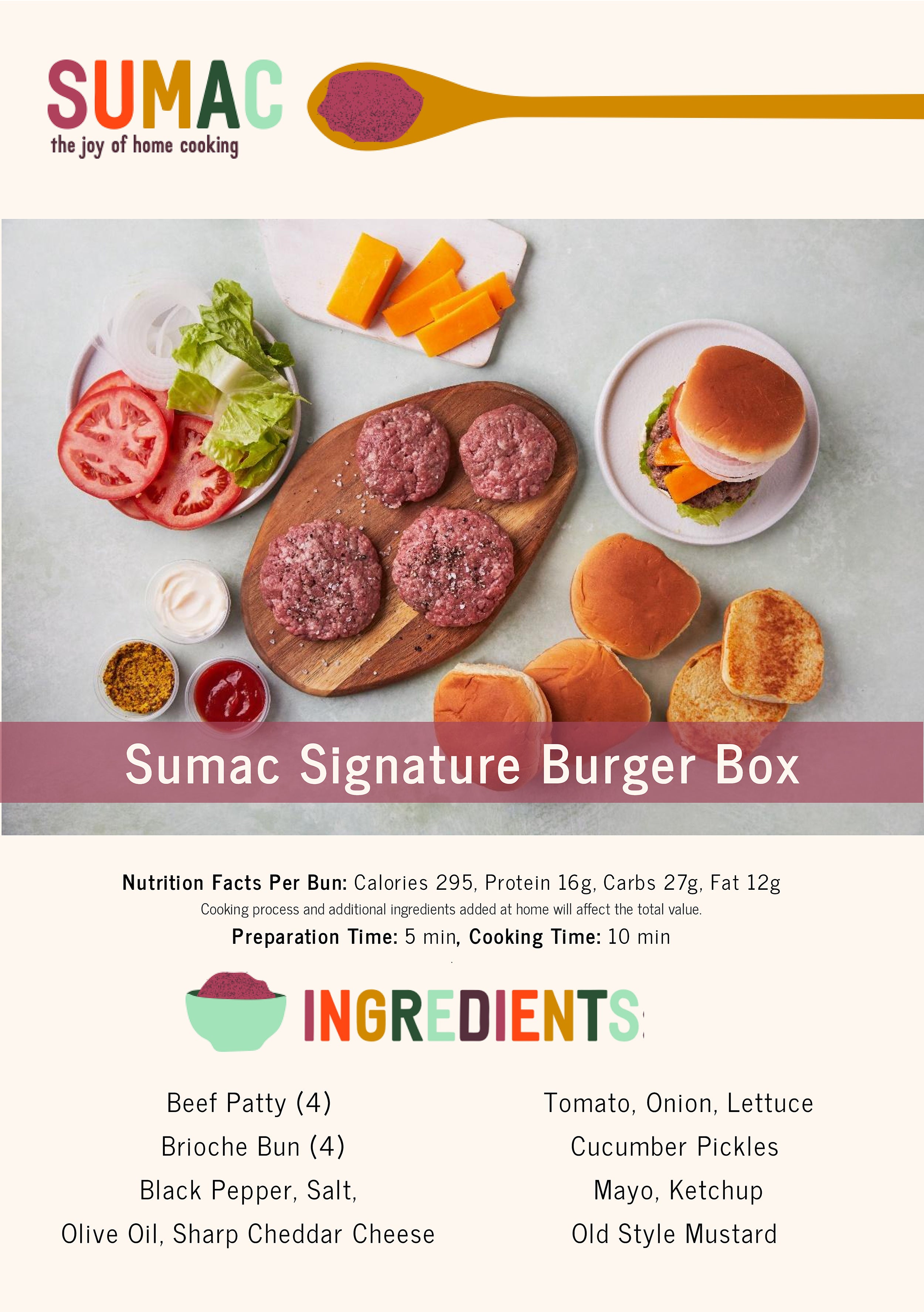 Sumac Signature Burger Box