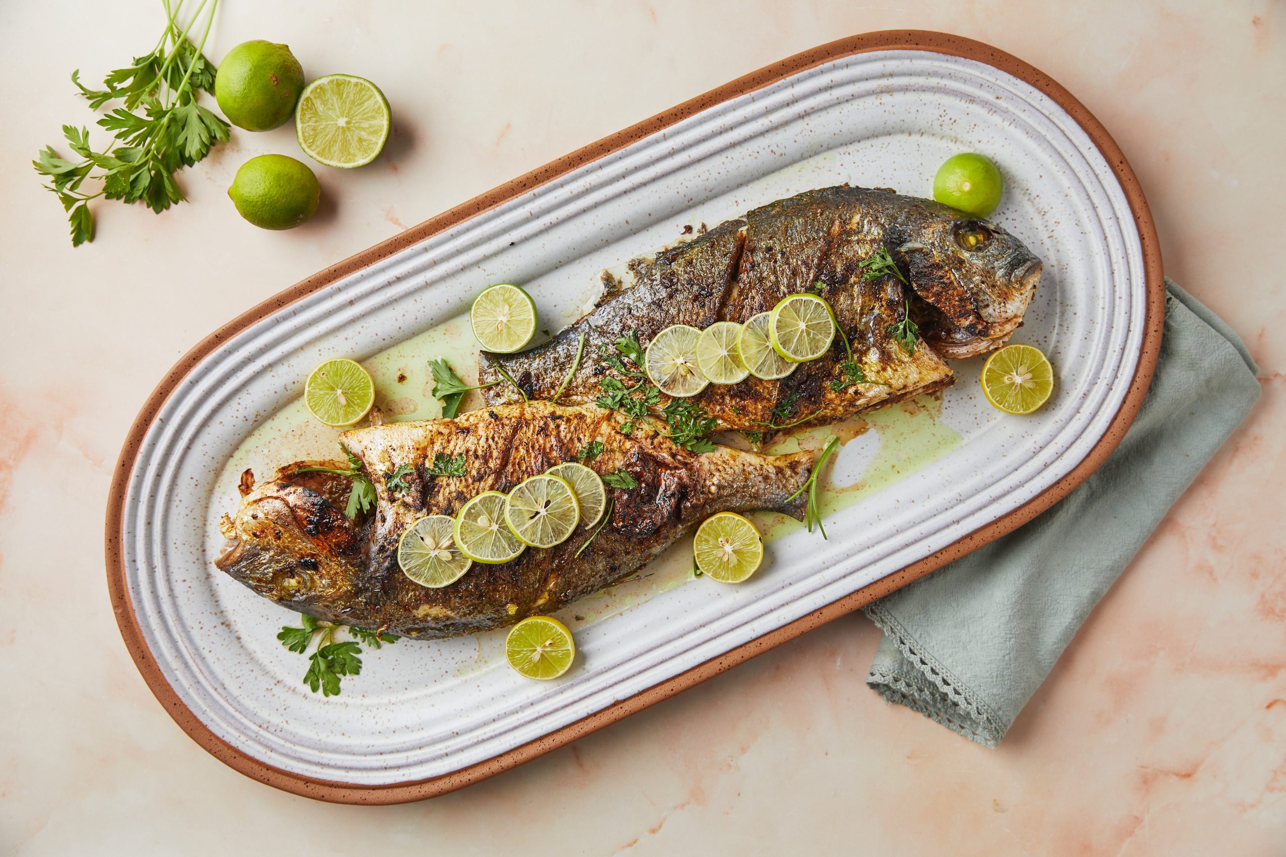 Oven Baked Fish With Machboos Rice